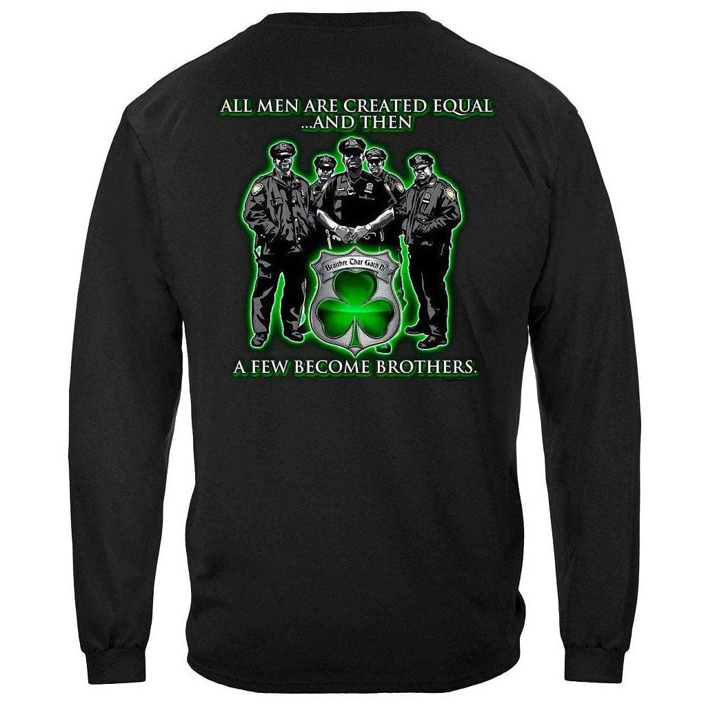 United States Policeman's Brotherhood Irish Premium Hoodie - Military Republic