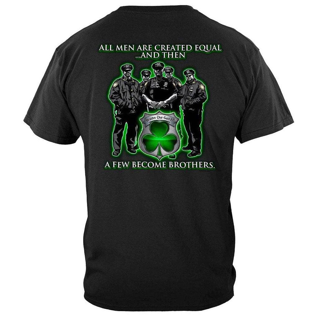 United States Policeman's Brotherhood Irish Premium Hoodie - Military Republic