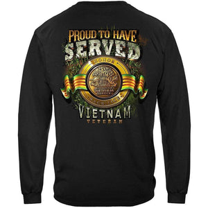 Proud to Have Served Vietnam Veteran T-Shirt - Military Republic