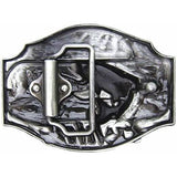 I'd Rather Be Fishing Zinc Alloy Belt Buckle - Military Republic