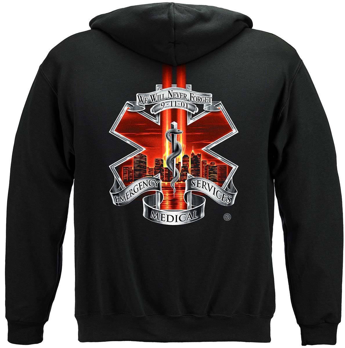 Red High Honors EMS Premium Hoodie - Military Republic