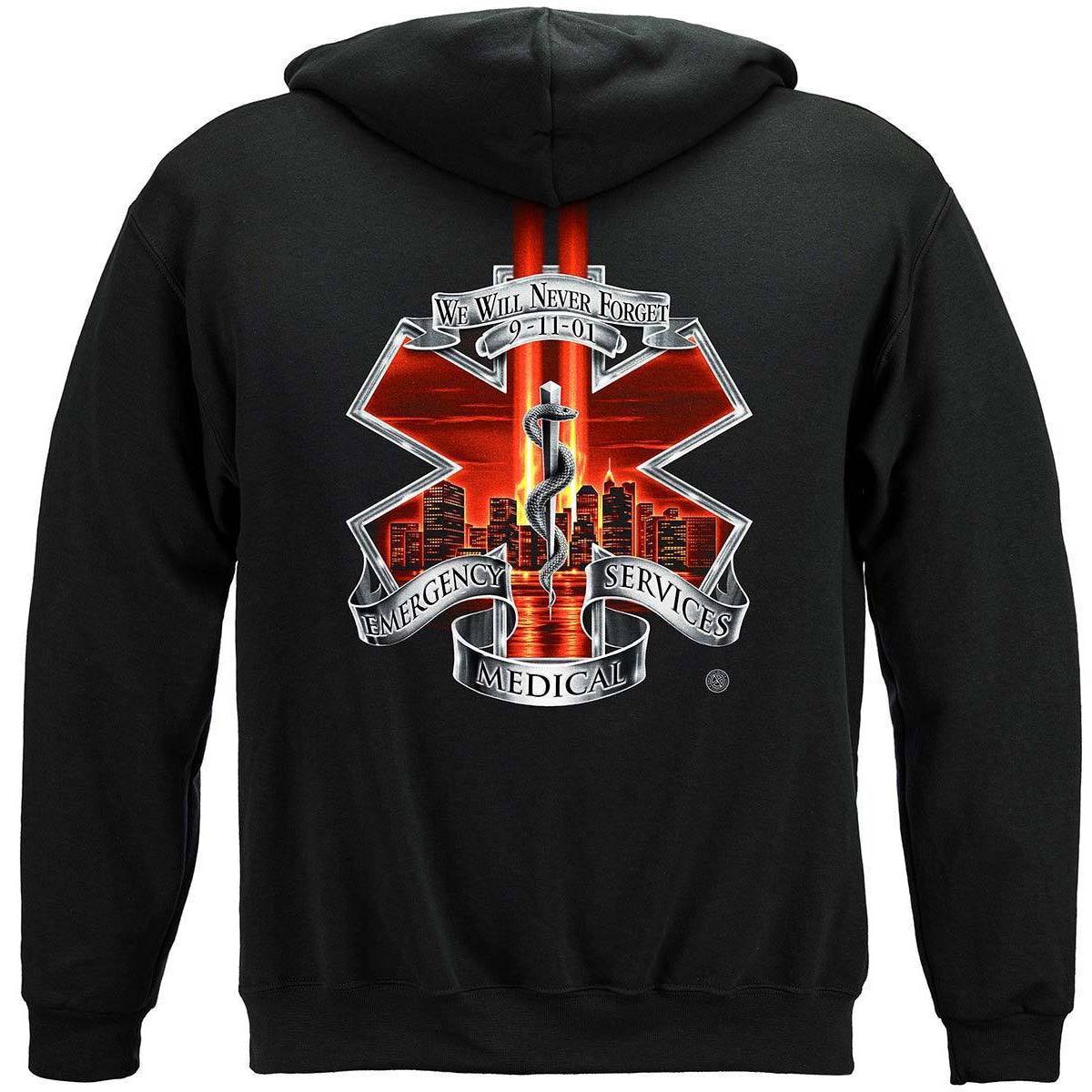 Red High Honors EMS Premium Long Sleeve - Military Republic