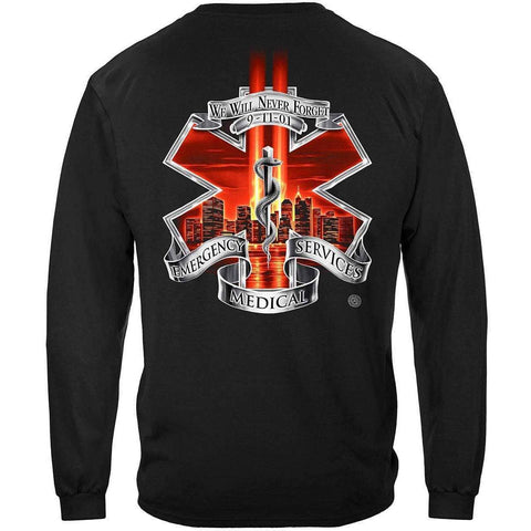 Red High Honors EMS Premium Long Sleeve - Military Republic