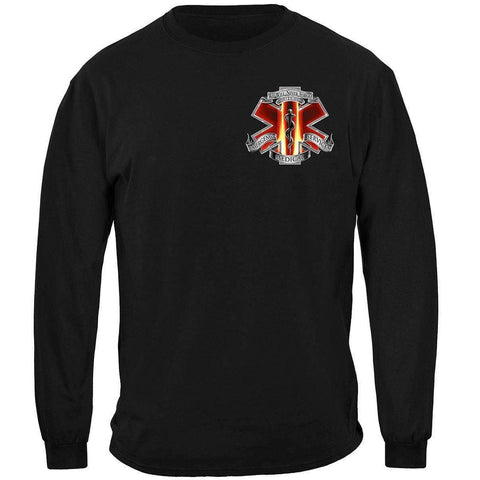 Red High Honors EMS Premium Long Sleeve - Military Republic