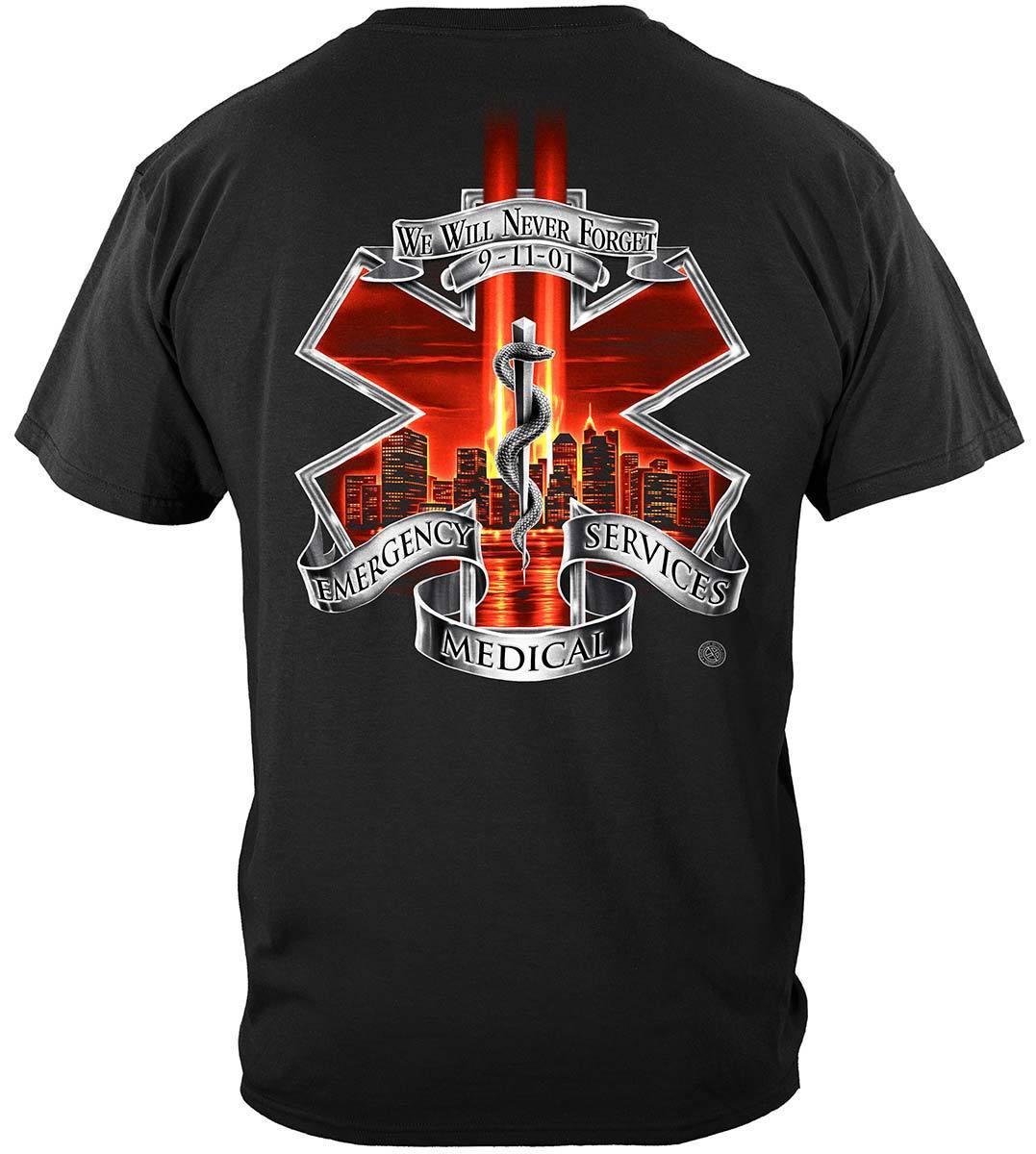 Red High Honors EMS Premium Hoodie - Military Republic