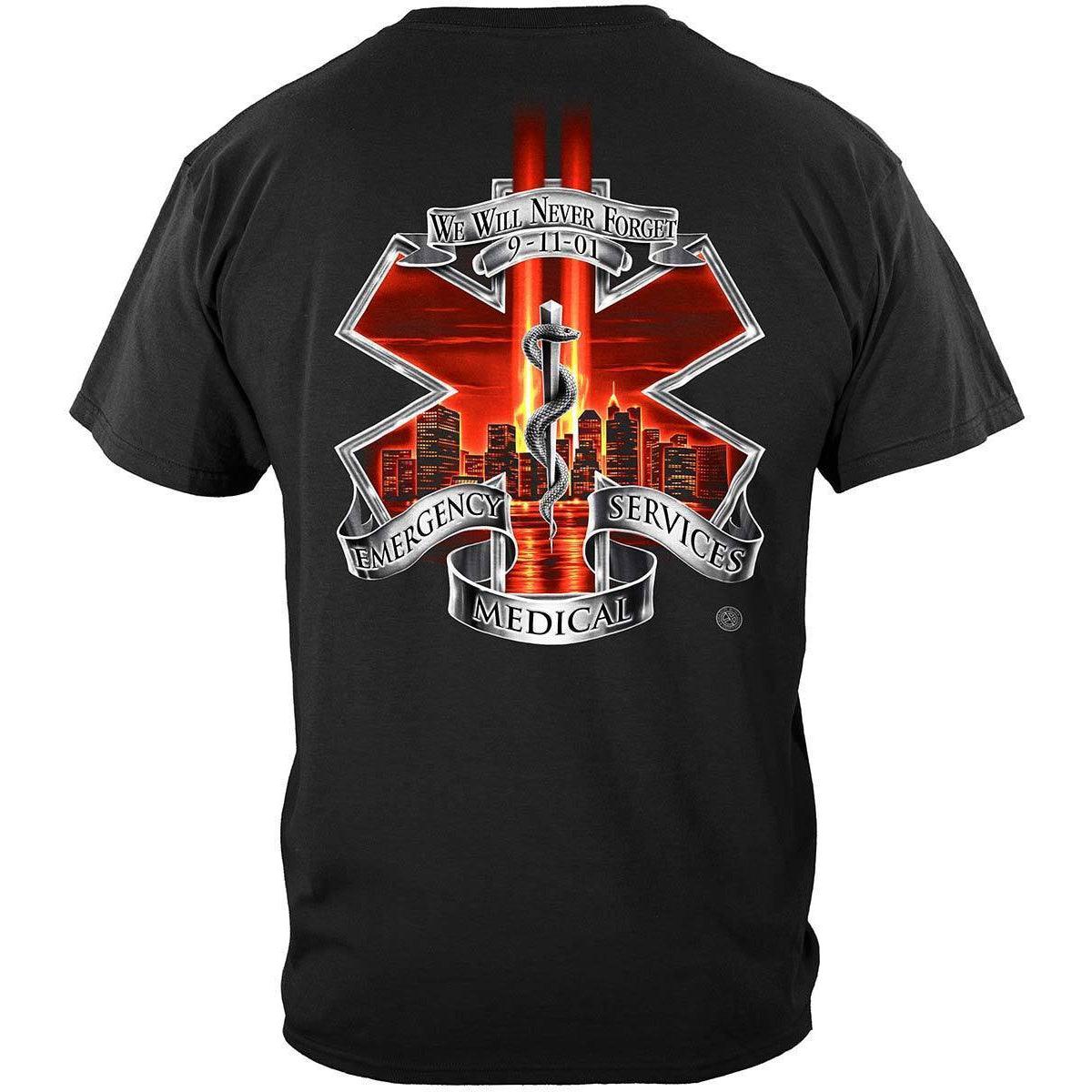 Red High Honors EMS Premium Long Sleeve - Military Republic