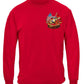 Red Marines Double Flag Hoodie - Military Republic