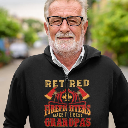 Retired Firefighters Make The Best Grandpas Hoodie