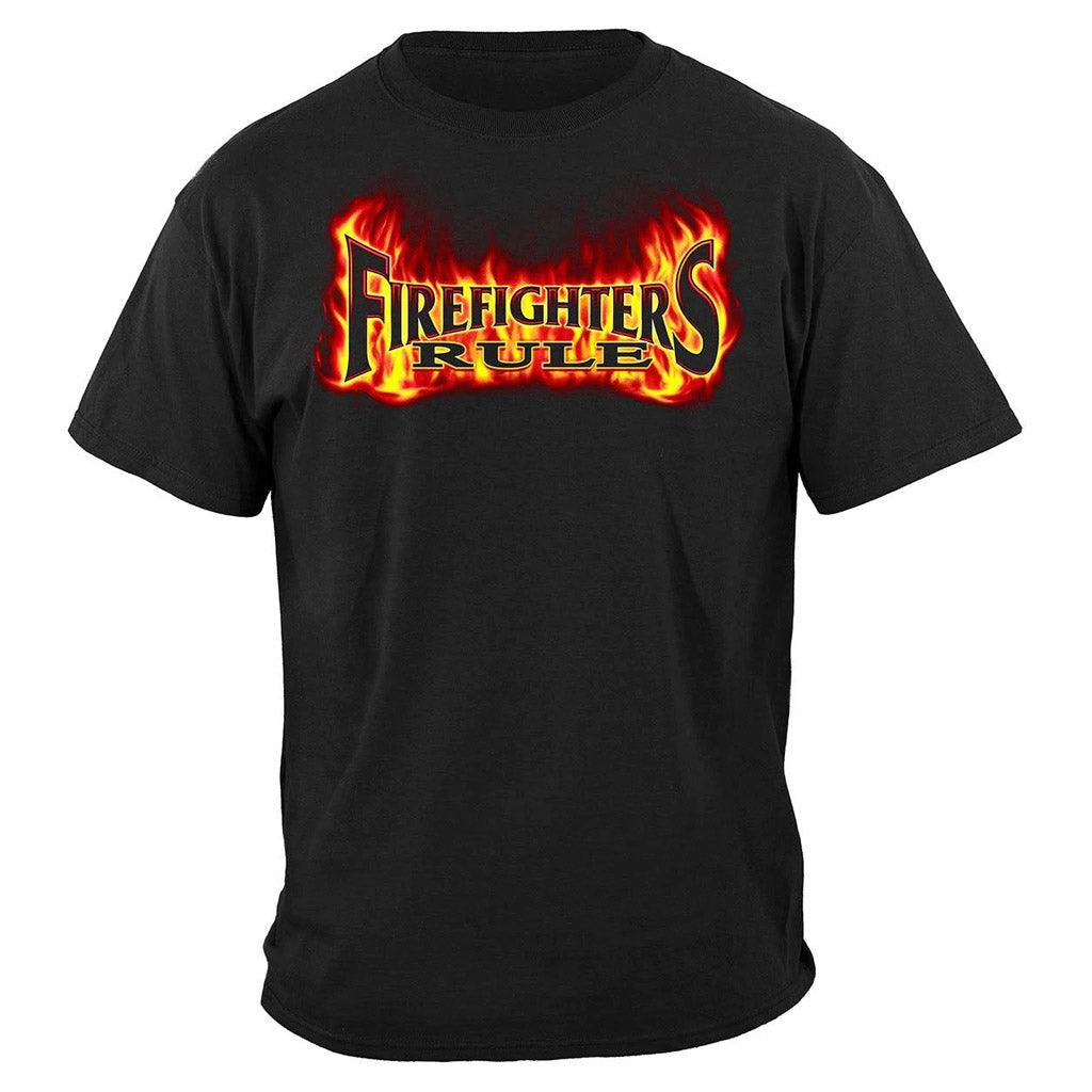 United States Rule Firefighters Premium T-Shirt - Military Republic
