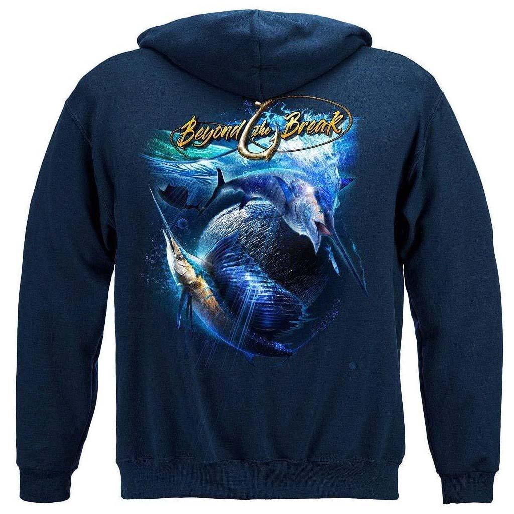 United States Sail Fish Baller Off Shore Fishing Premium Long Sleeve - Military Republic