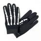 Skeleton Mechanics Motorcycle Gloves - Military Republic