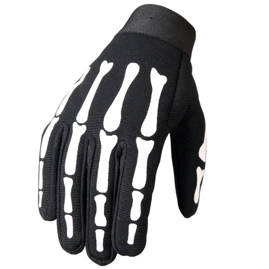 Skeleton Mechanics Motorcycle Gloves - Military Republic