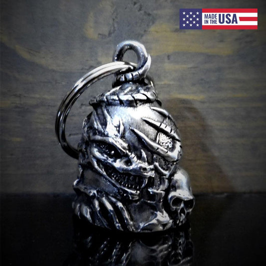 Skull Dragon Motorcycle Guardian Bell - Military Republic