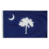 South Carolina State Nylon Outdoors Flag- Sizes 2' to 10' Length - Military Republic