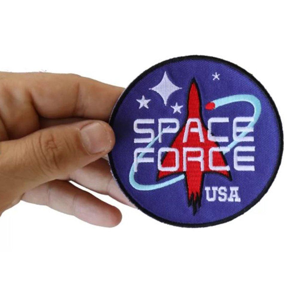 U.S. Space Force Iron on Novelty Patch - 3.5x3.5 inch - Military Republic