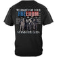 Stand For The Flag Fight For Our Freedom Premium Men's Long Sleeve - Military Republic