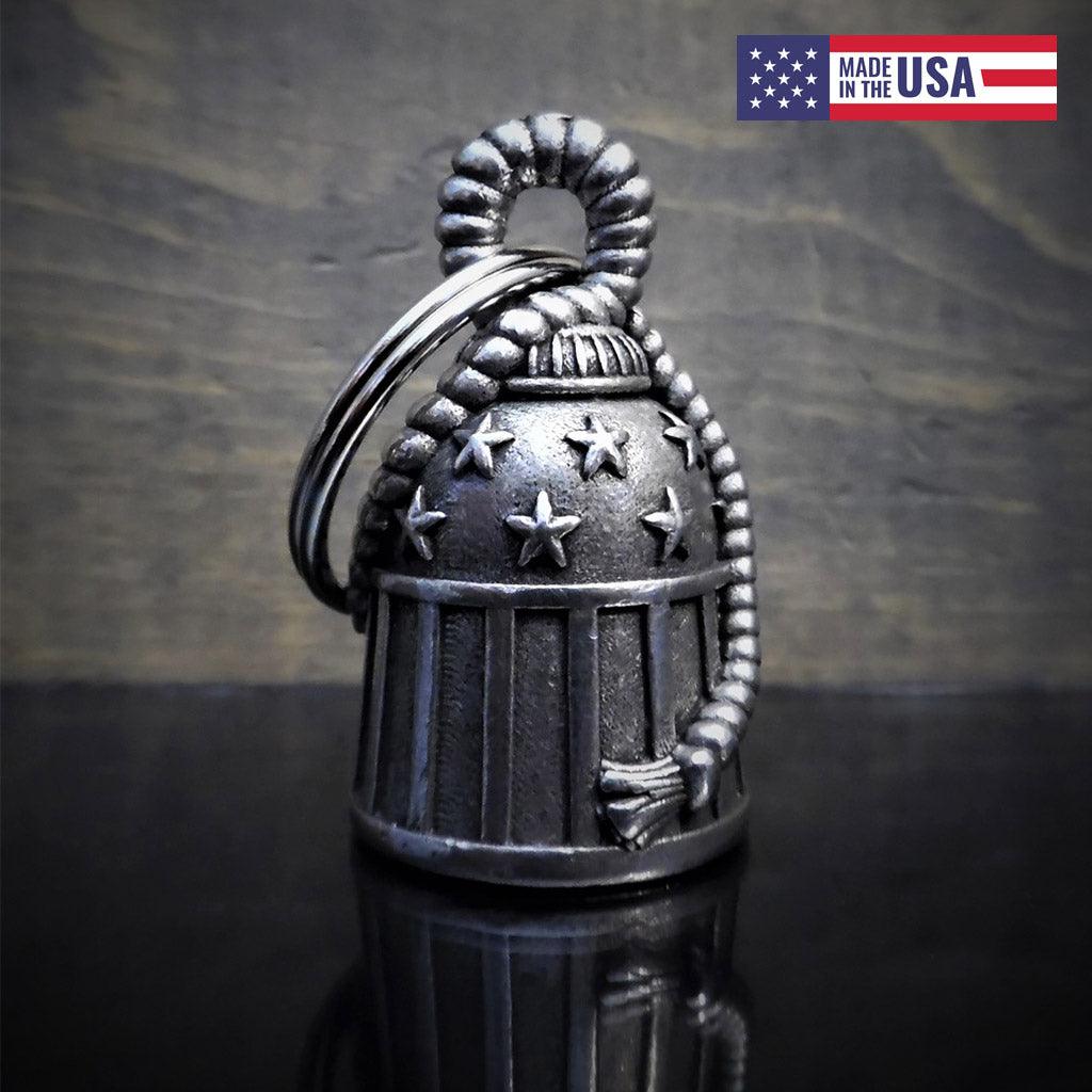 Stars and Stripes Motorcycle Guardian Bell - Military Republic