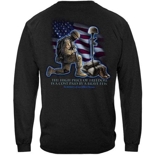 Soldiers Cross Premium Men's Long Sleeve - Military Republic