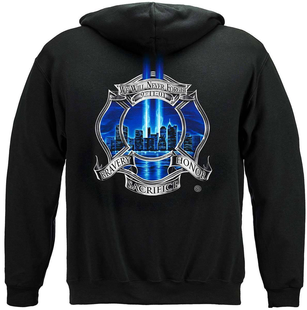 Firefighter High Honor  Hoodie - Military Republic