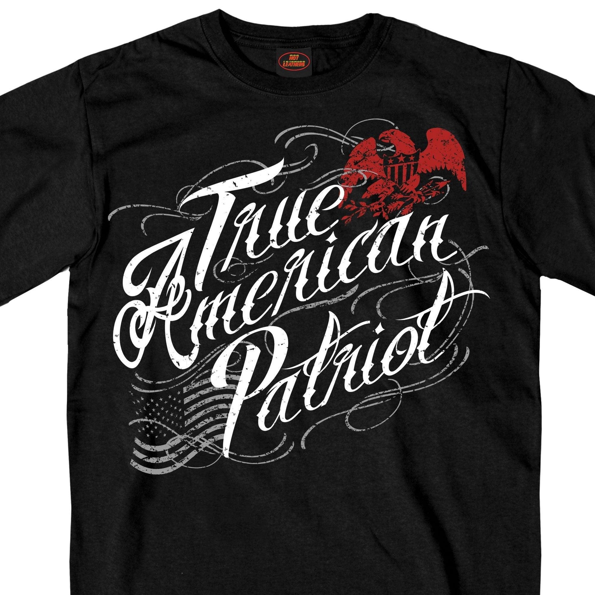 True American Patriot Biker T-Shirt - Military Republic