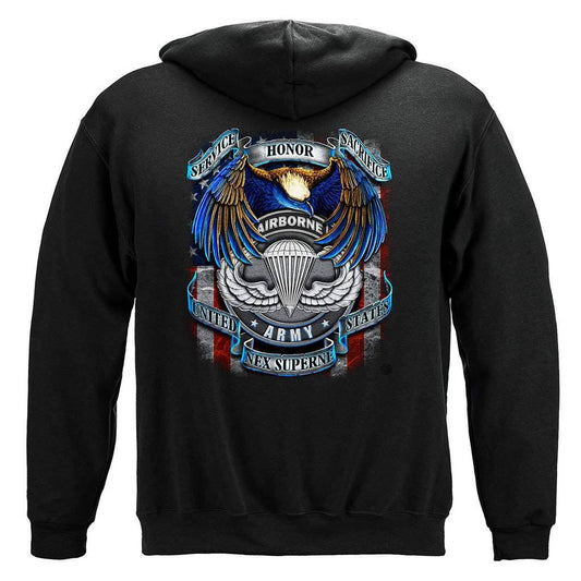 True Heroes Air Borne Premium Hoodie - Military Republic