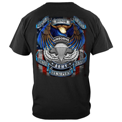 True Heroes Air Borne Premium T-Shirt - Military Republic