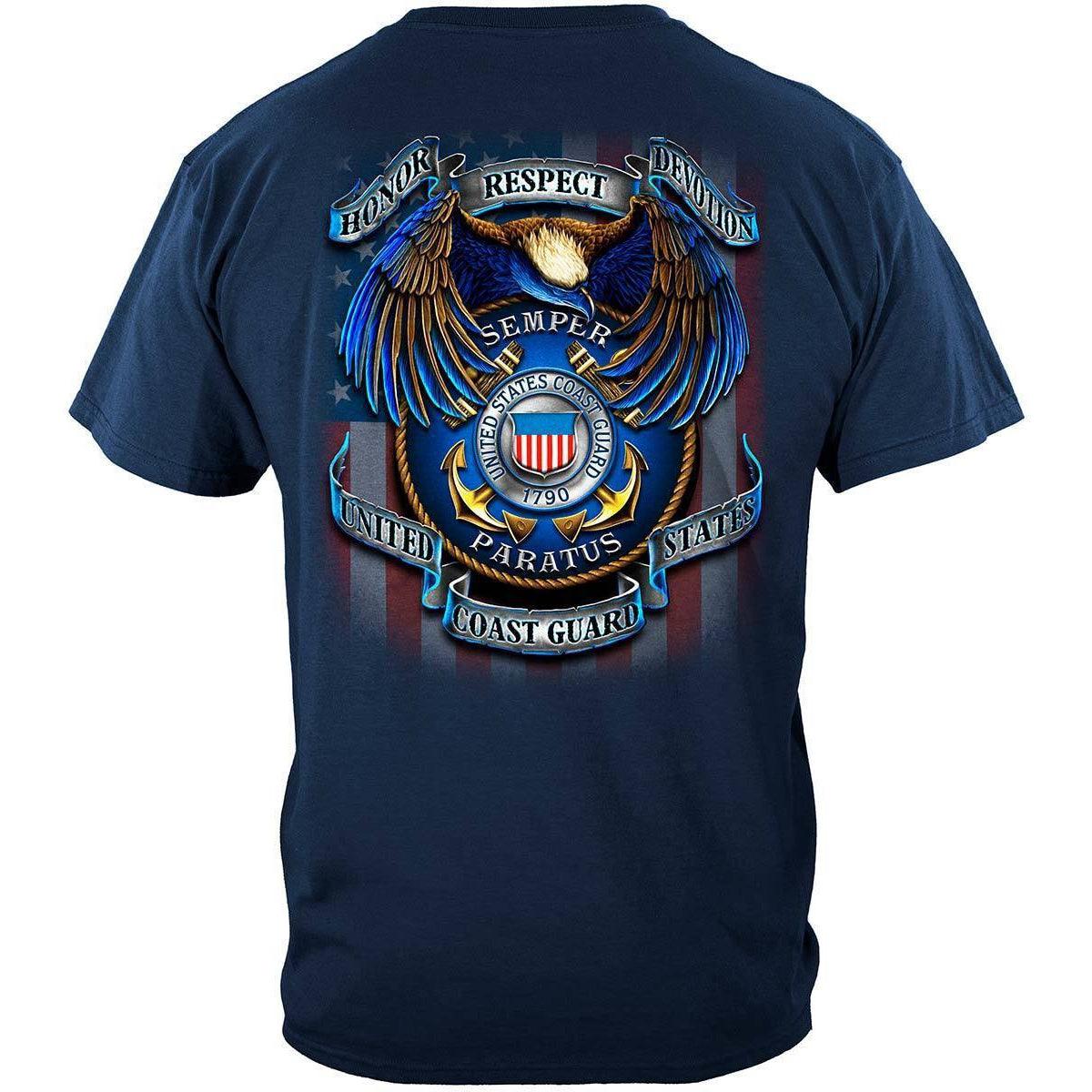 True Heroes Coast Guard Premium Long Sleeves - Military Republic