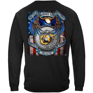 True Heroes USMC Long Sleeve - Military Republic