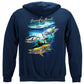 United States Tuna Time Off Shore Fishing Premium T-Shirt - Military Republic