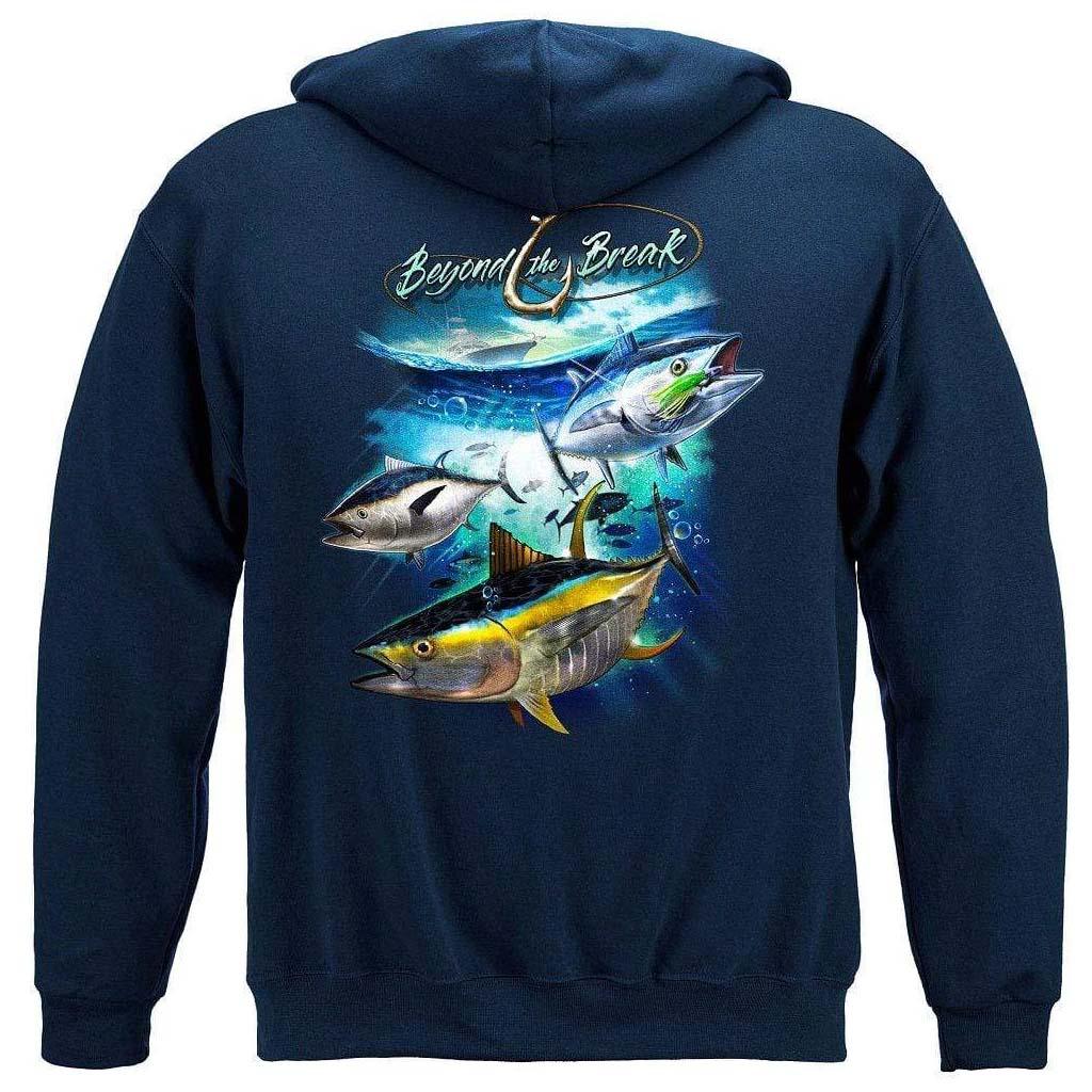 United States Tuna Time Off Shore Fishing Premium Long Sleeve - Military Republic