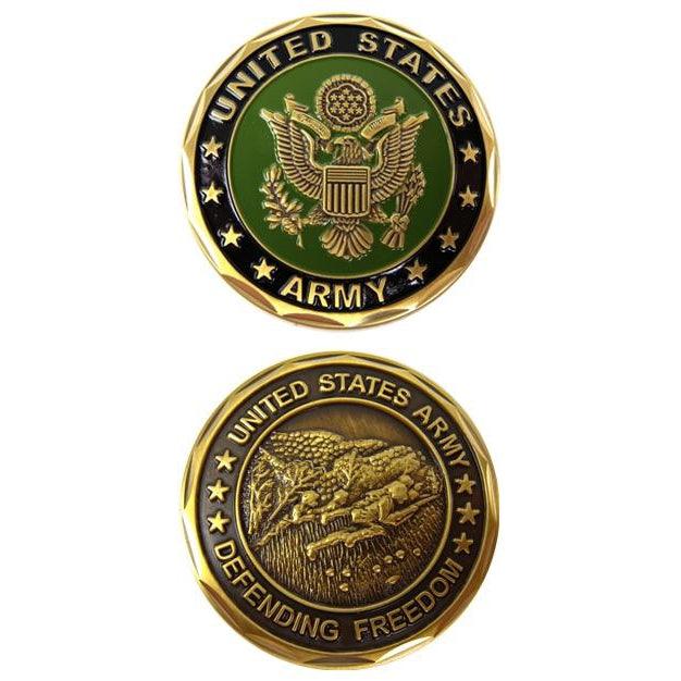 U.S. Army Defending Freedom Challenge Coin - Military Republic
