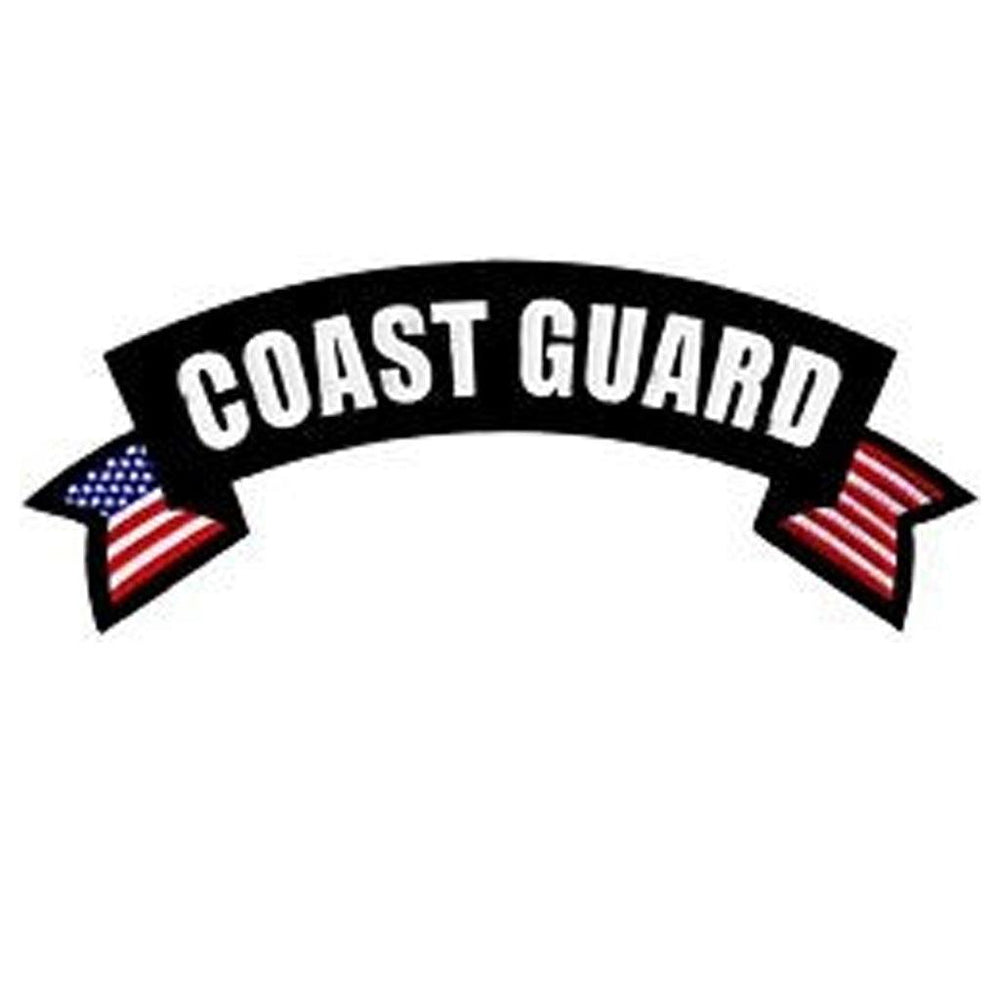 U.S. Coast Guard Rocker Back Patch - Military Republic
