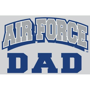 U.S. Air Force Dad Design 4.25" x 2.75" Decal - Military Republic
