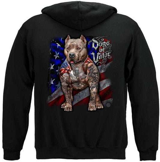 U.S. Dogs Of Valor This We'll Defend Pit Bull Hoodie - Military Republic