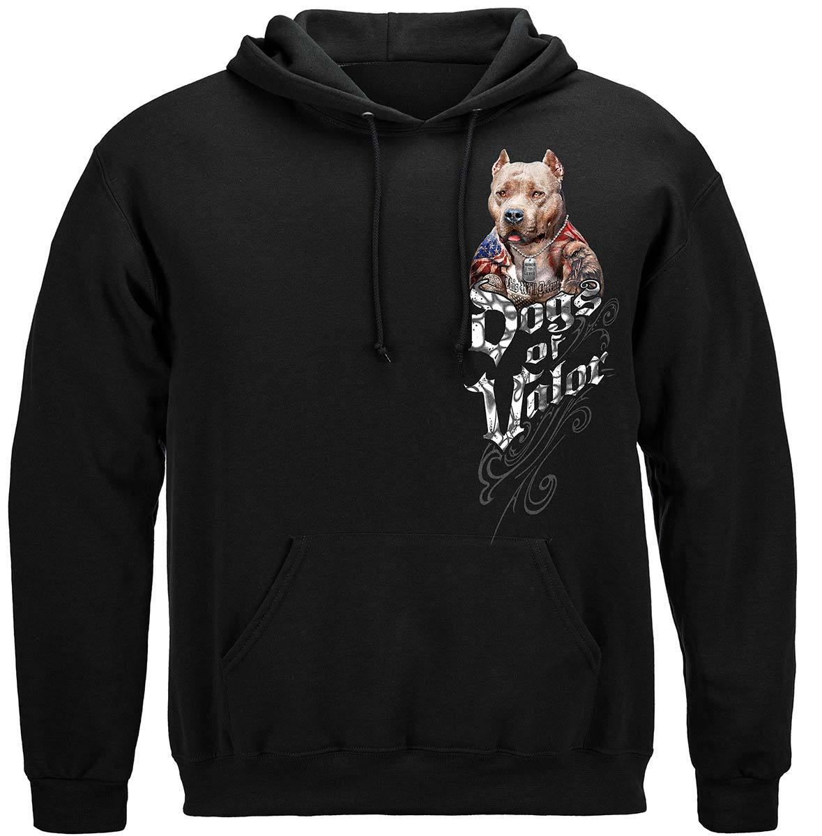 U.S. Dogs Of Valor This We'll Defend Pit Bull Hoodie - Military Republic