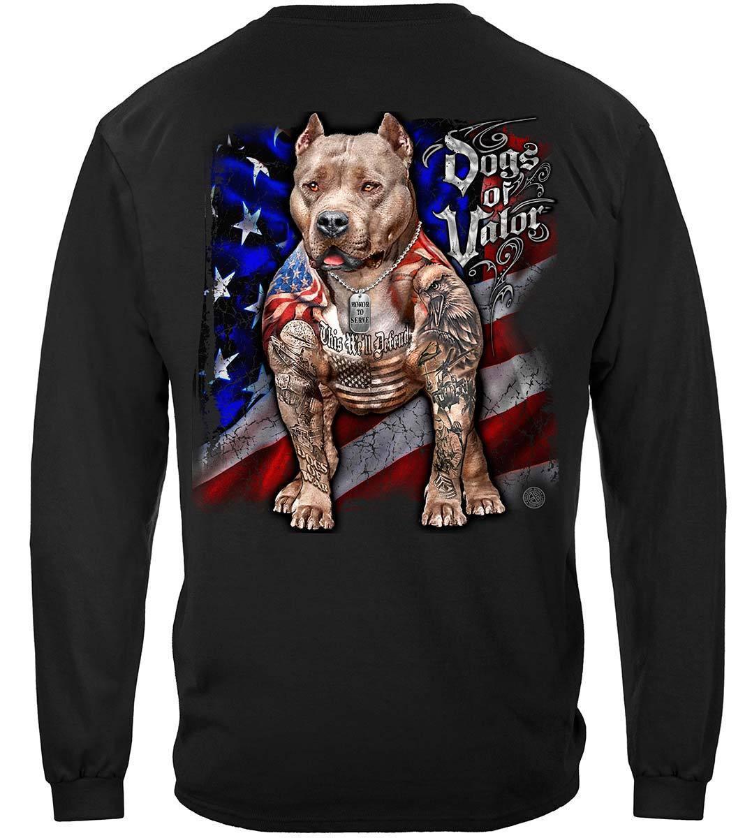 U.S. Dogs Of Valor This We'll Defend Pit Bull Hoodie - Military Republic