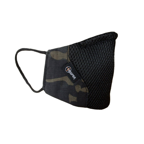 U.S. Military Special Operations MULTICAM Black Tactical Style Face Mask - Military Republic