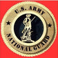 U.S. National Guard Large Handmade Wooden Tribute Wall Plaque - Military Republic