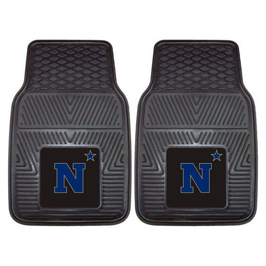 U.S. Naval Academy 2-Piece Heavy Duty Vinyl Car Mats - Military Republic