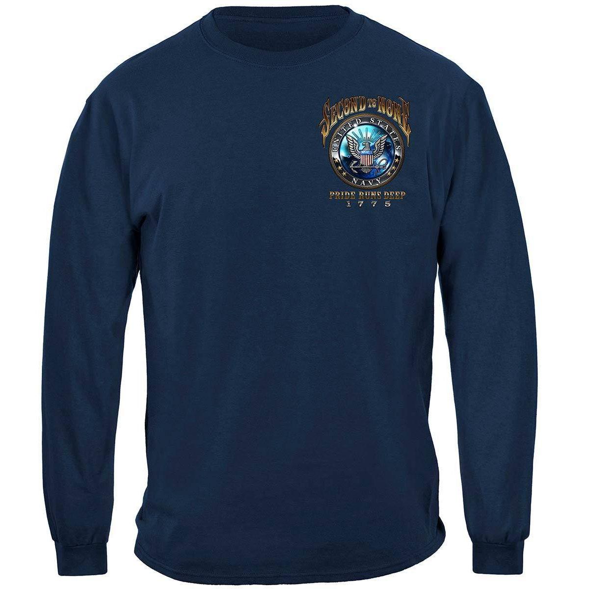 U.S. Navy Second to None Long Sleeve - Military Republic