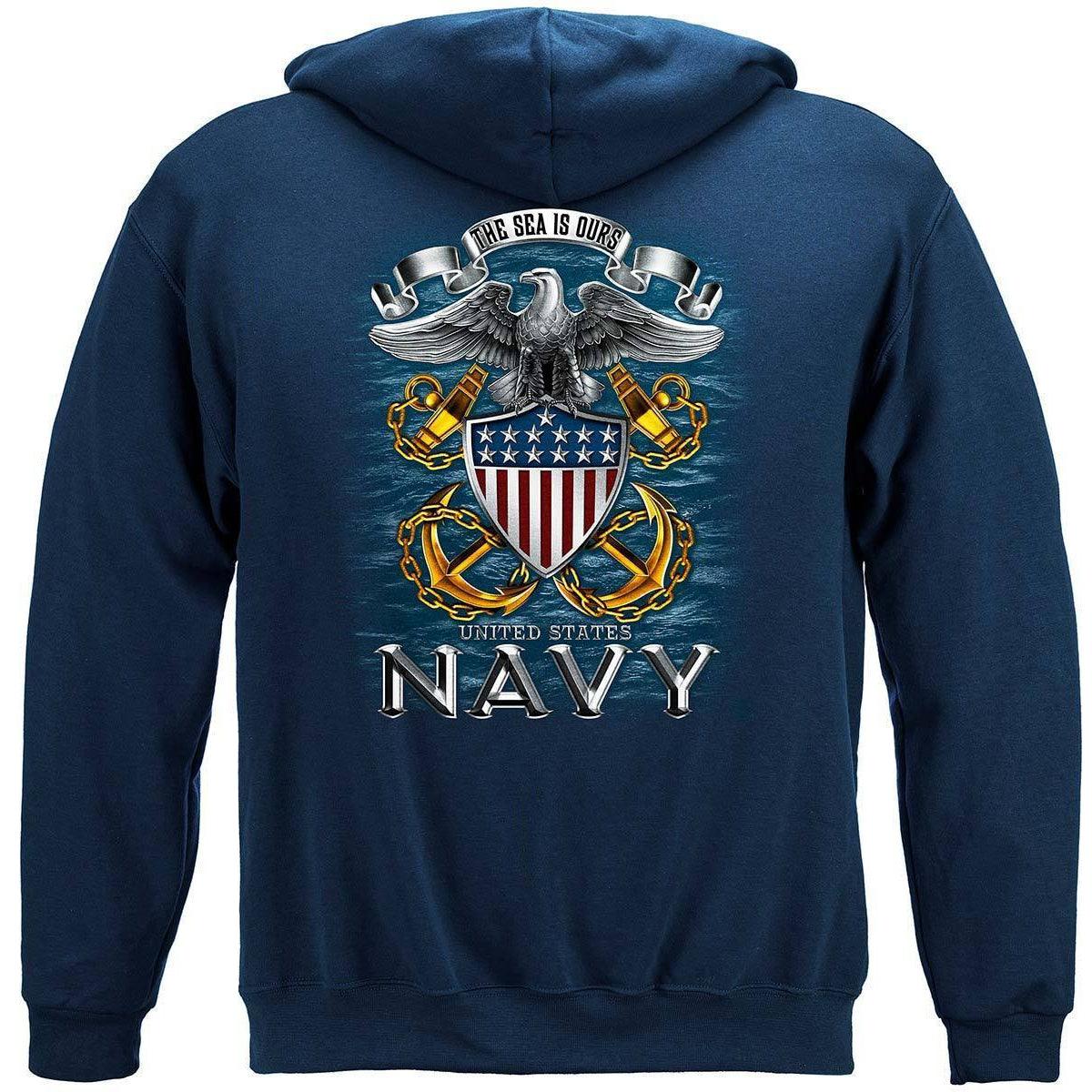 U.S. Navy The Seas is Ours T-Shirt - Military Republic