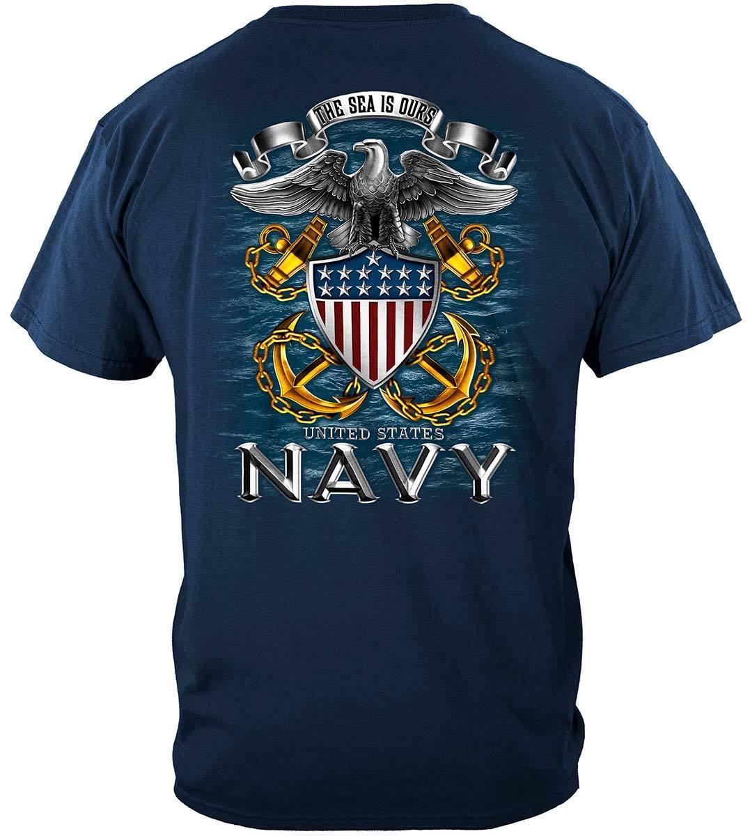 U.S. Navy The Seas is Ours Hoodie - Military Republic