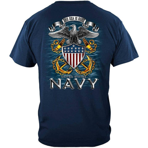 U.S. Navy The Seas is Ours T-Shirt - Military Republic