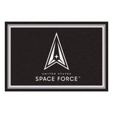 U.S. Space Force Logo Ultra Plush 5' x 8' Area Rug - Military Republic