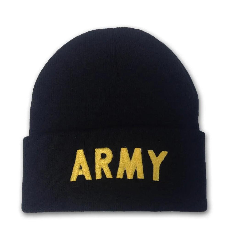 U.S. Army Knit Watch Cap BLK - Military Republic