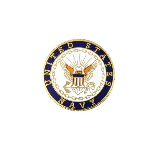 U.S Navy Crest Lapel Pin 1 1/2" - Military Republic