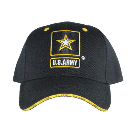 US Army Black & Yellow Sandwich Cap - Military Republic