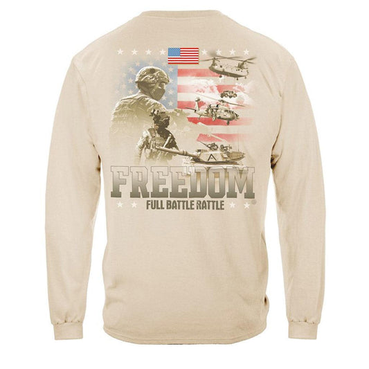 US Veteran Freedom Full Battle Rattle Long Sleeves - Military Republic