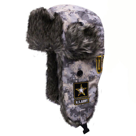 Dakota Dan U.S. Army Camo Aviator Cap - Military Republic