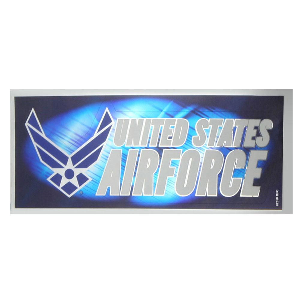 U.S. Air Force Full Color Chrome 8.5
